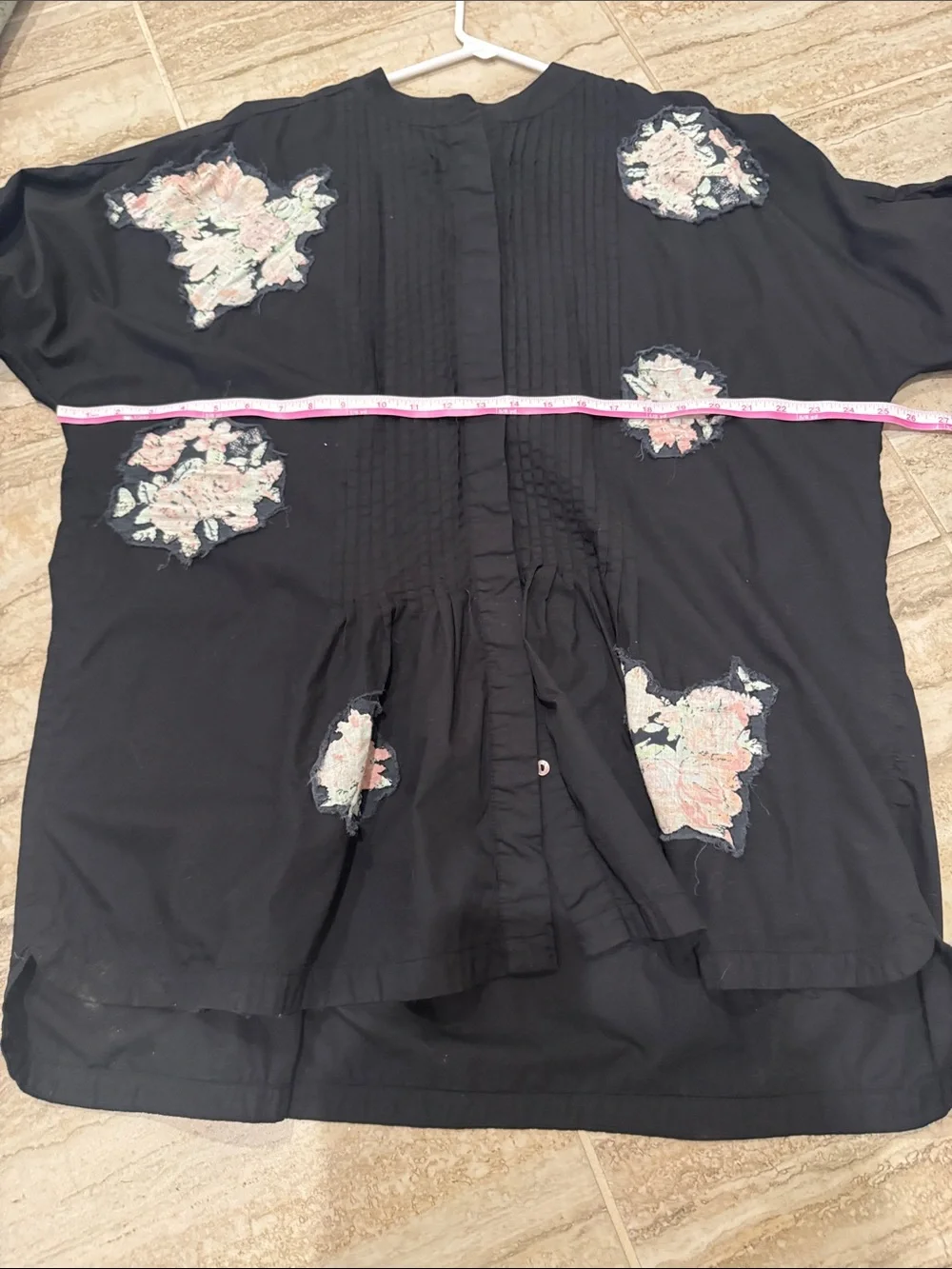 Free People Black Mari Tunic Size XS